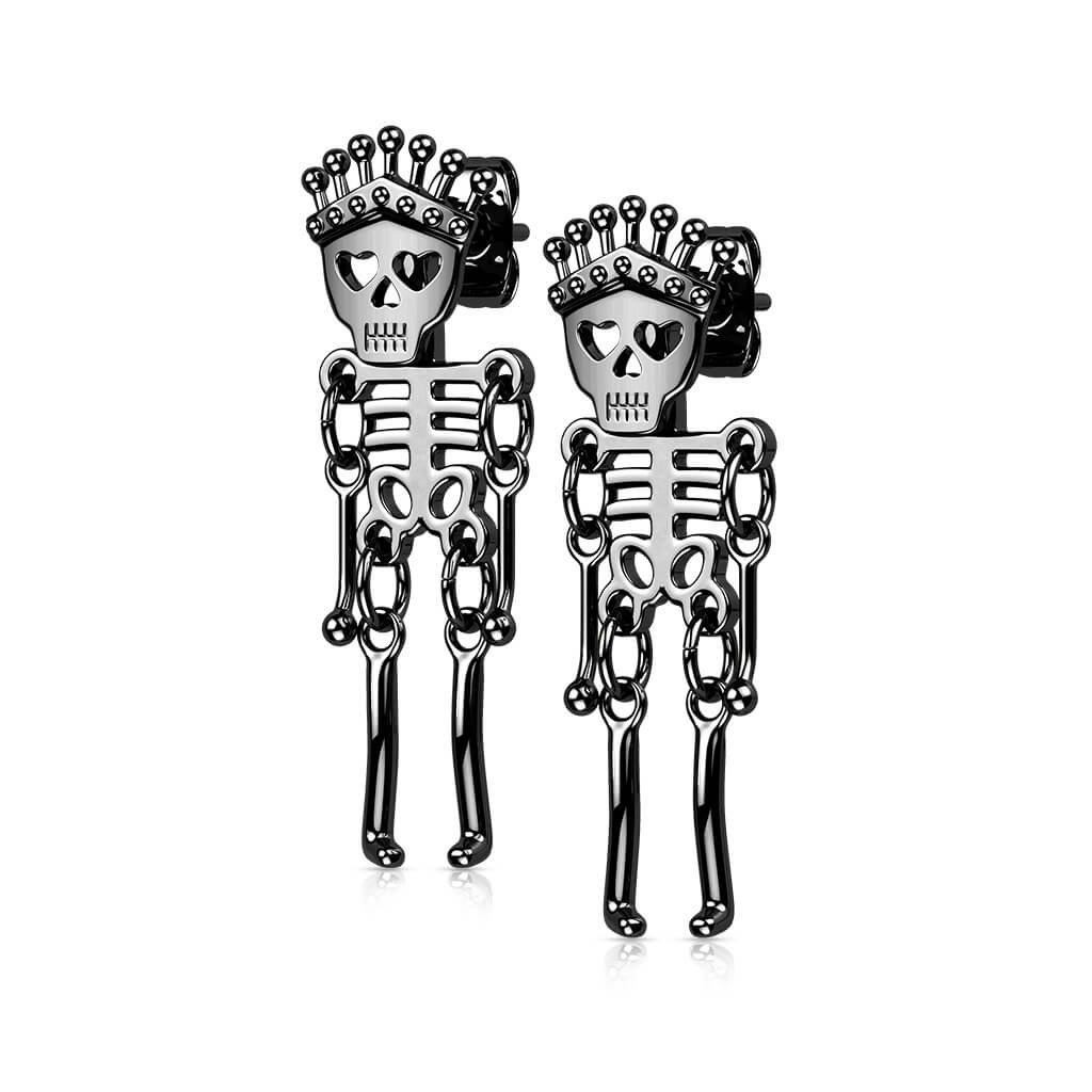 Ohrstecker Skelett - Image 4