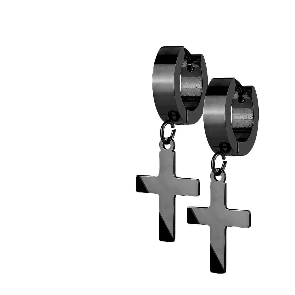 Ohrring Kreuz beweglich Clicker - Image 3