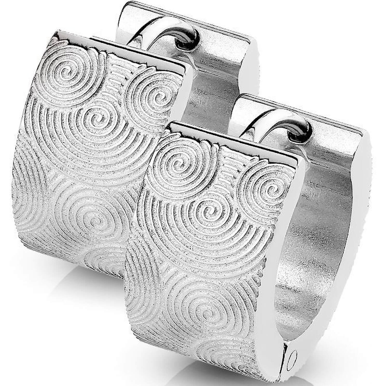 Ohrring Spiralen Silber Clicker