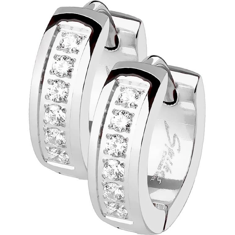 Ohrring Zirkonia Clicker - Image 2