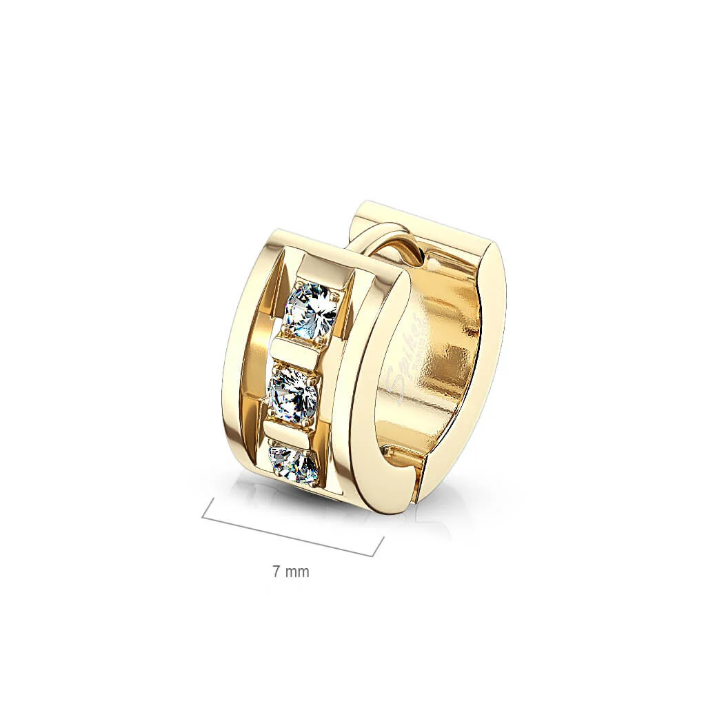 Ohrring Zirkonia Clicker - Image 8