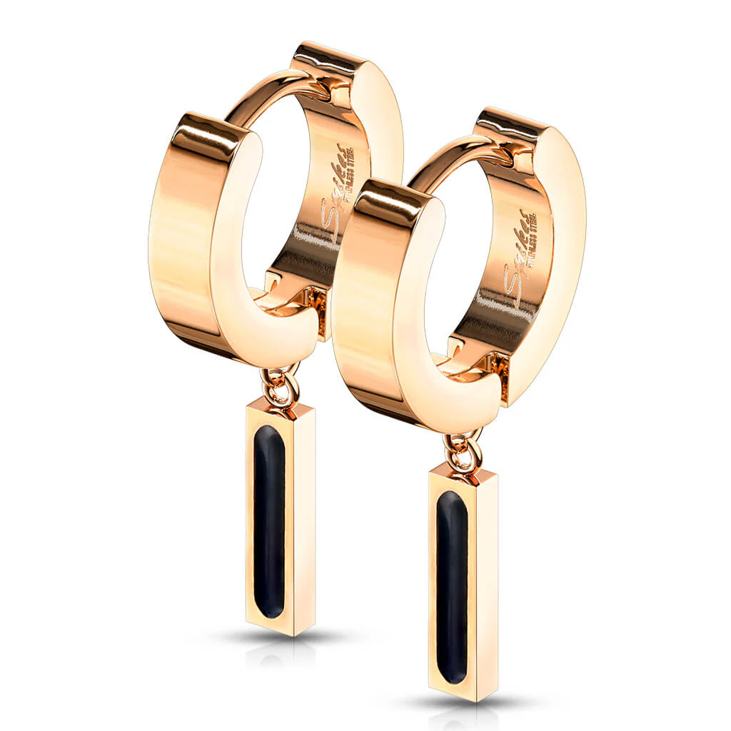 Ohrring Stab beweglich Gold Clicker - Image 7