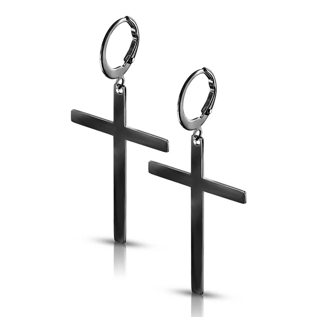 Ohrring Kreuz beweglich Clicker - Image 3