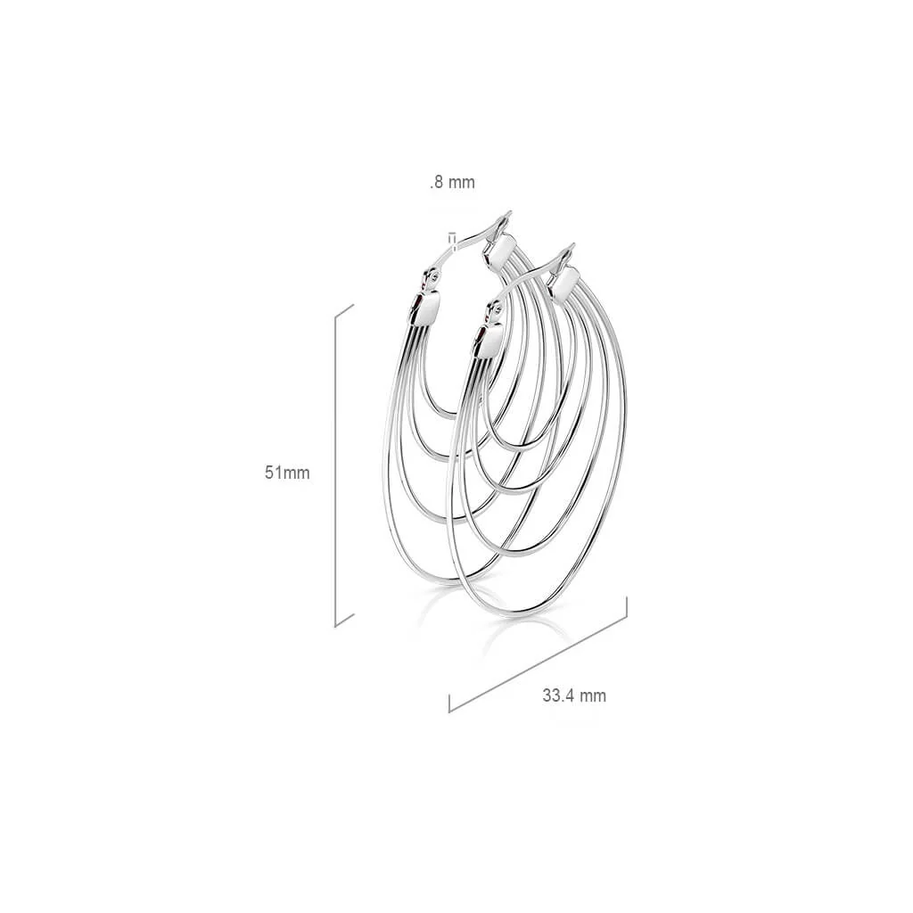 Ohrring Vierfach Ring - Image 2
