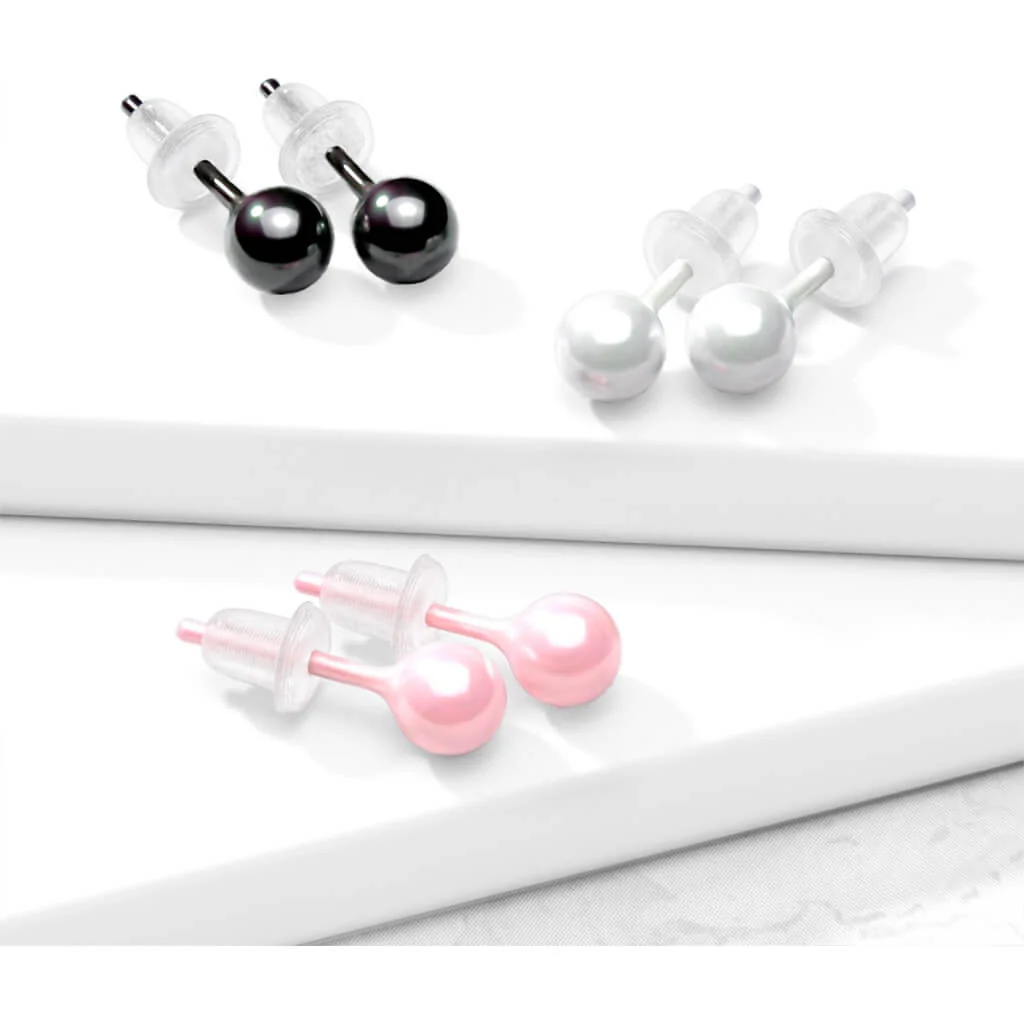 Ohrstecker Perle - Image 5