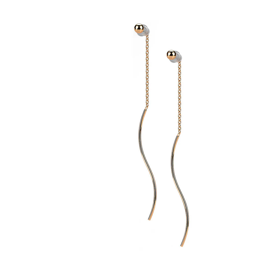 Ohrstecker Kette beweglich - Image 6