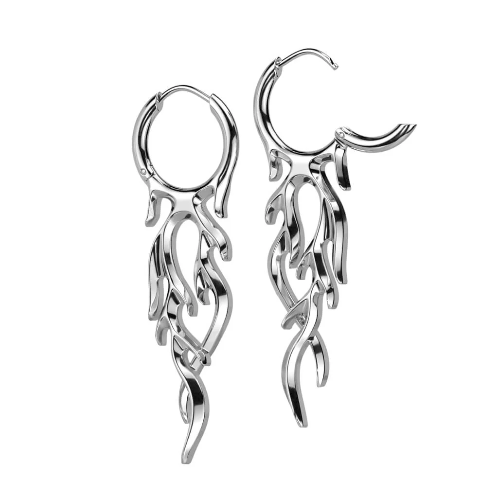 Ohrring Flammen Clicker - Image 3
