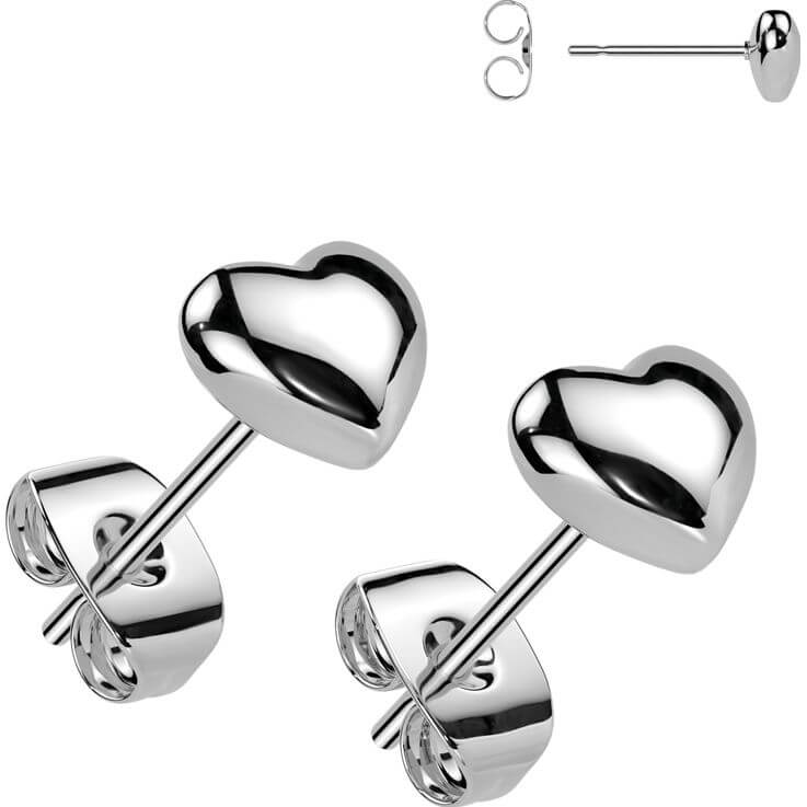 Ohrstecker Herz - Image 4