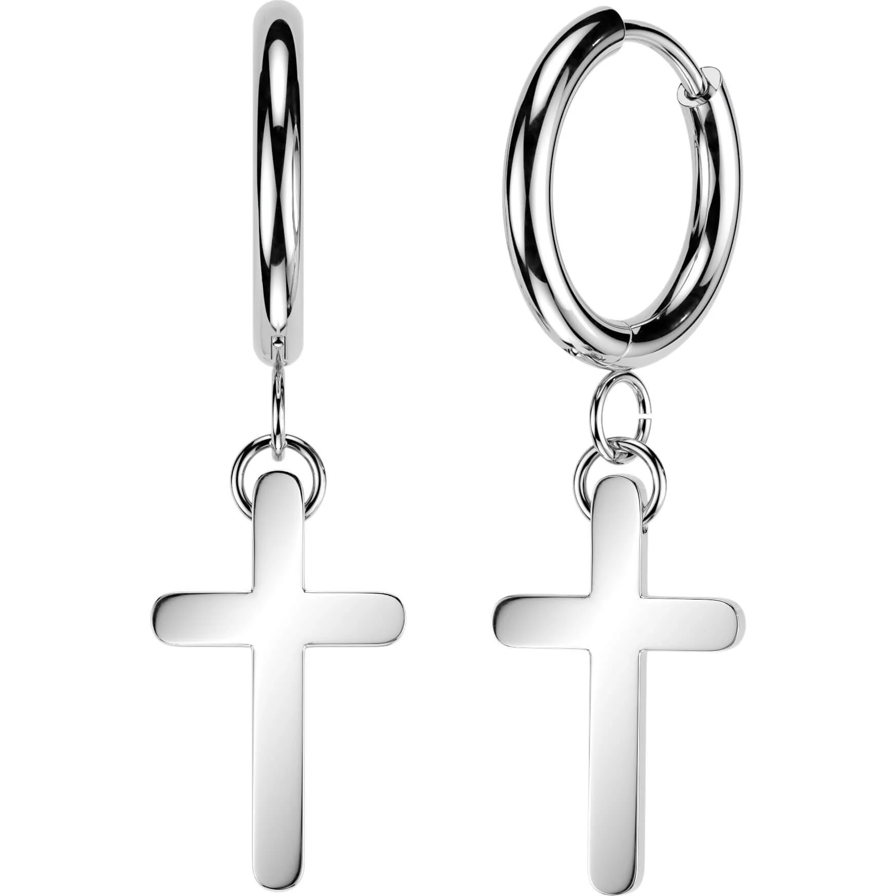 Ohrring Kreuz Anhänger 1 Paar - Image 4