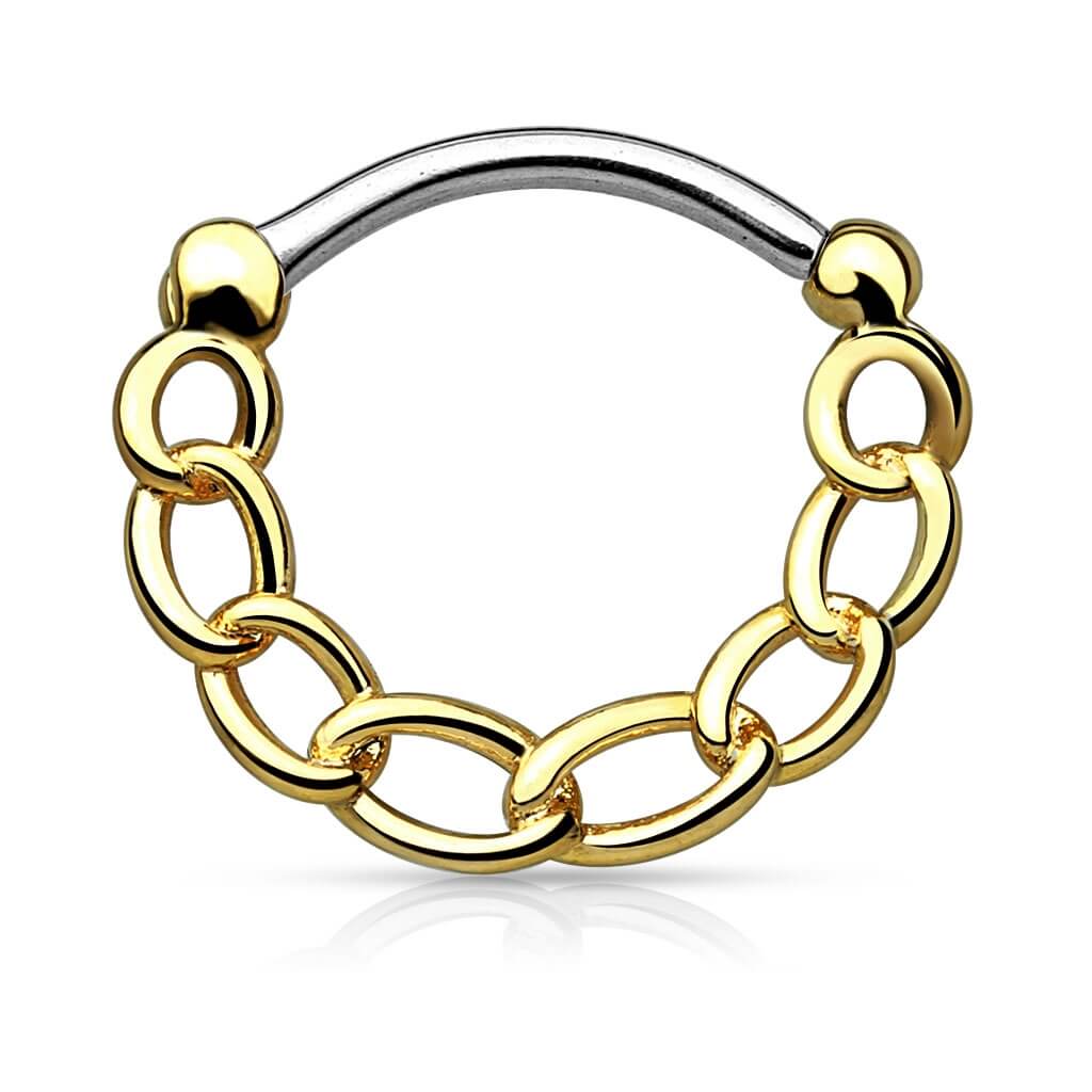 Septum Piercing Clicker Kette Clicker - Image 2