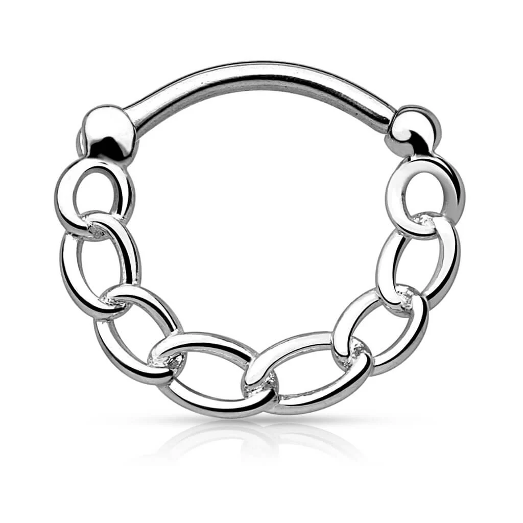 Septum Piercing Clicker Kette Clicker - Image 4