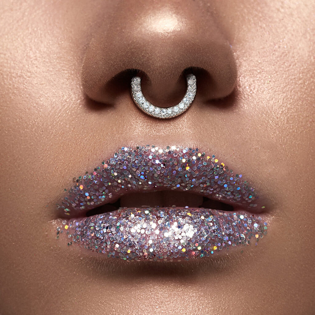 Septum Piercing Clicker Zirkonia Clicker - Image 3