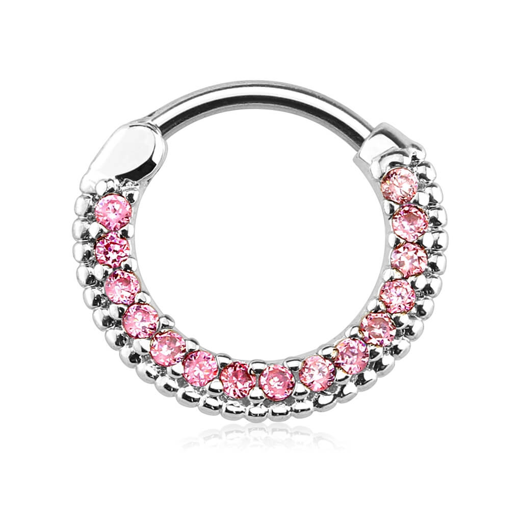 Septum Piercing Clicker Zirkonia Clicker - Image 6