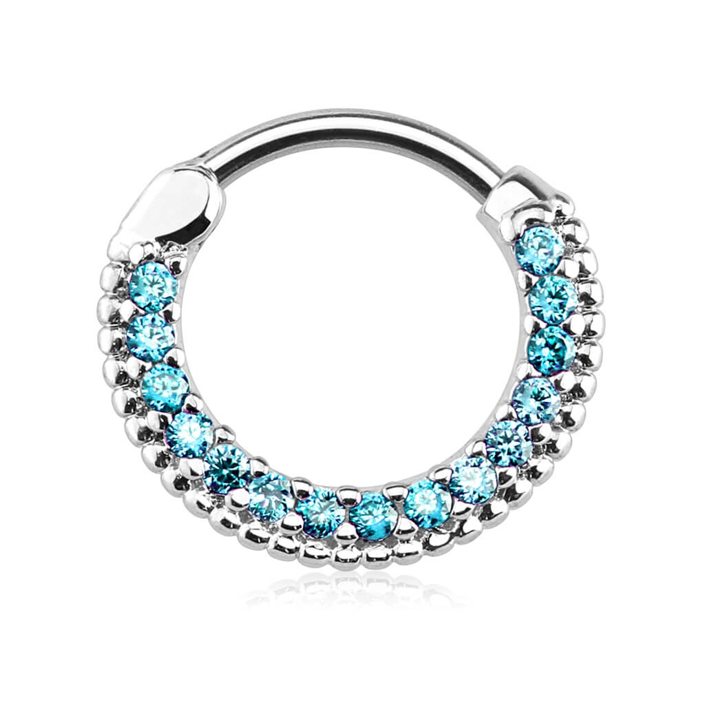 Septum Piercing Clicker Zirkonia Clicker - Image 7