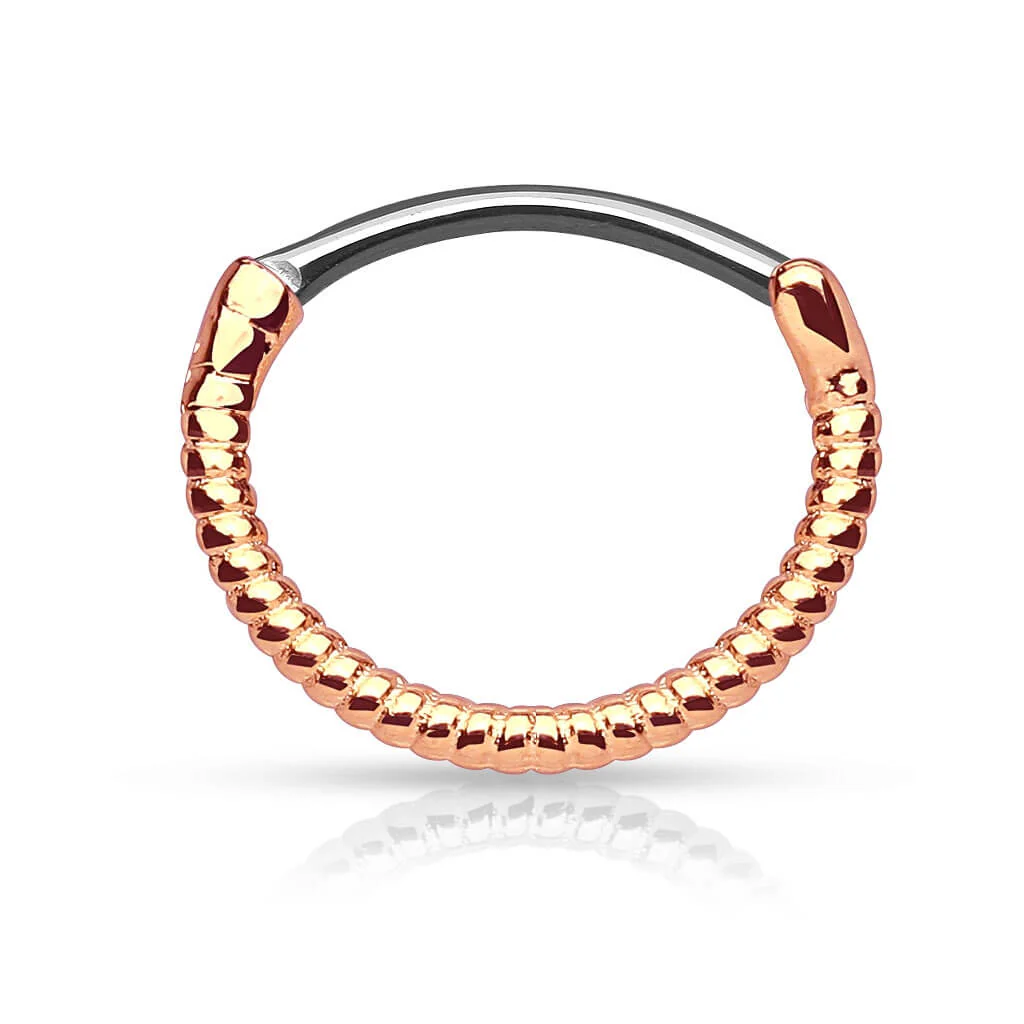 Septum Piercing Clicker Gedreht Clicker - Image 3