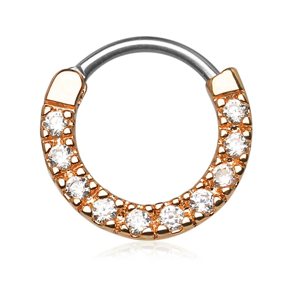 Septum Piercing Clicker Zirkonia Clicker - Image 5