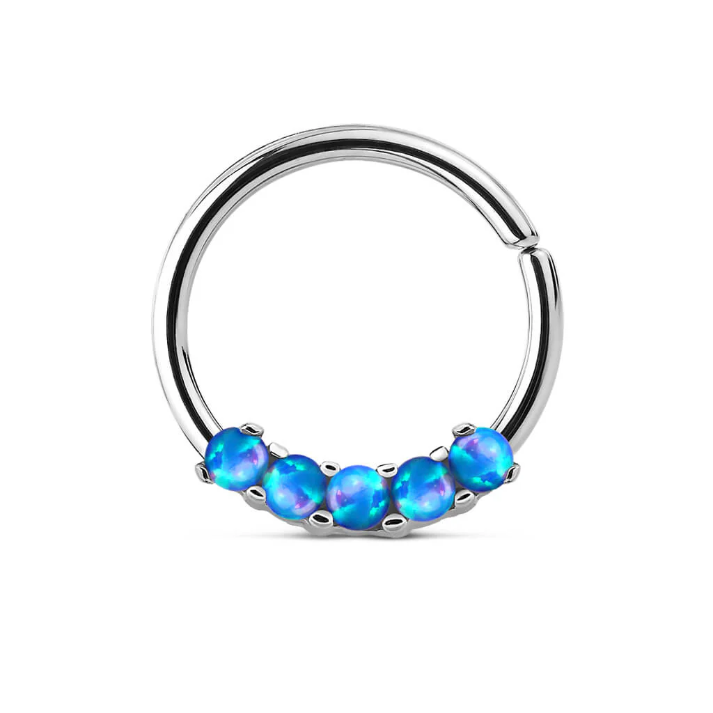 Ring 5 Zirkonia Silber Biegbar - Image 2