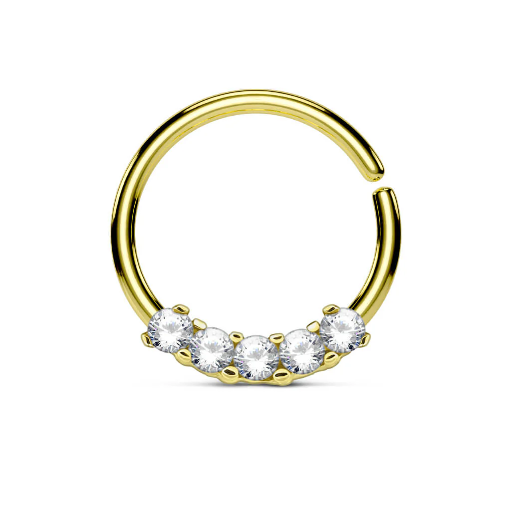 Ring 5 Zirkonia Biegbar - Image 4