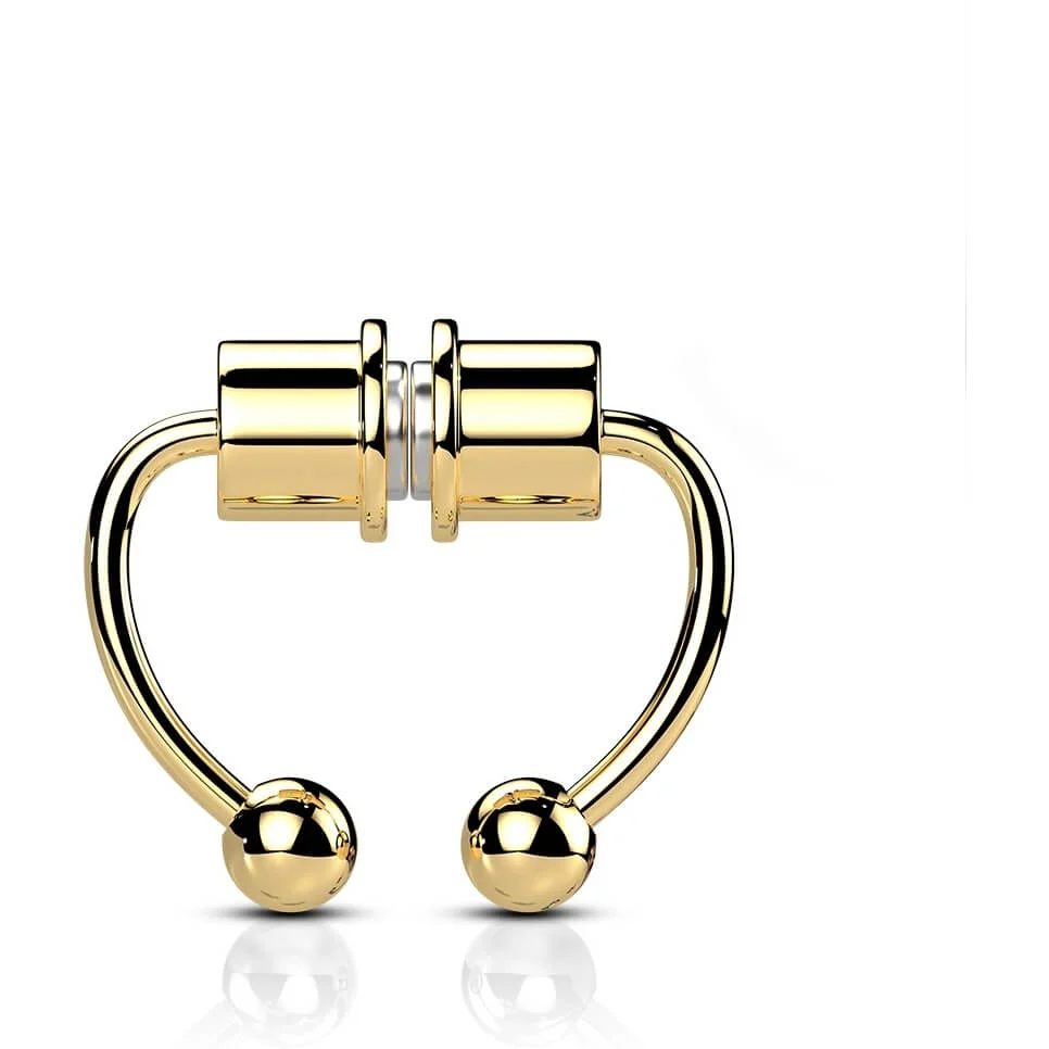 Fake Nasenpiercing Septum Magnet - Image 3