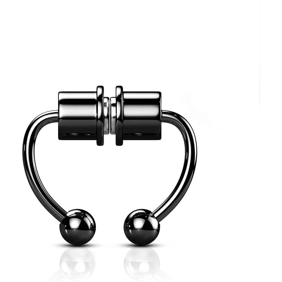 Fake Nasenpiercing Septum Magnet - Image 5