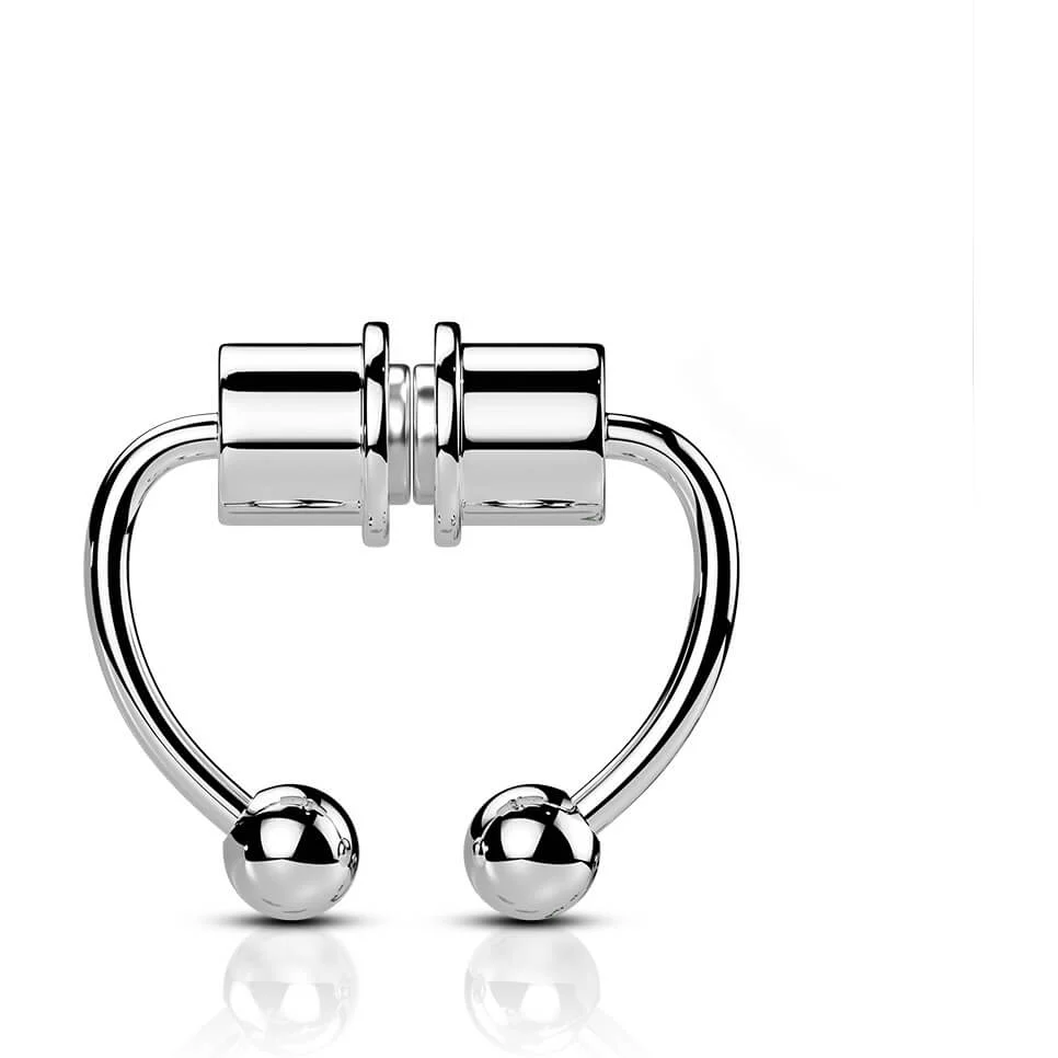 Fake Nasenpiercing Septum Magnet - Image 7