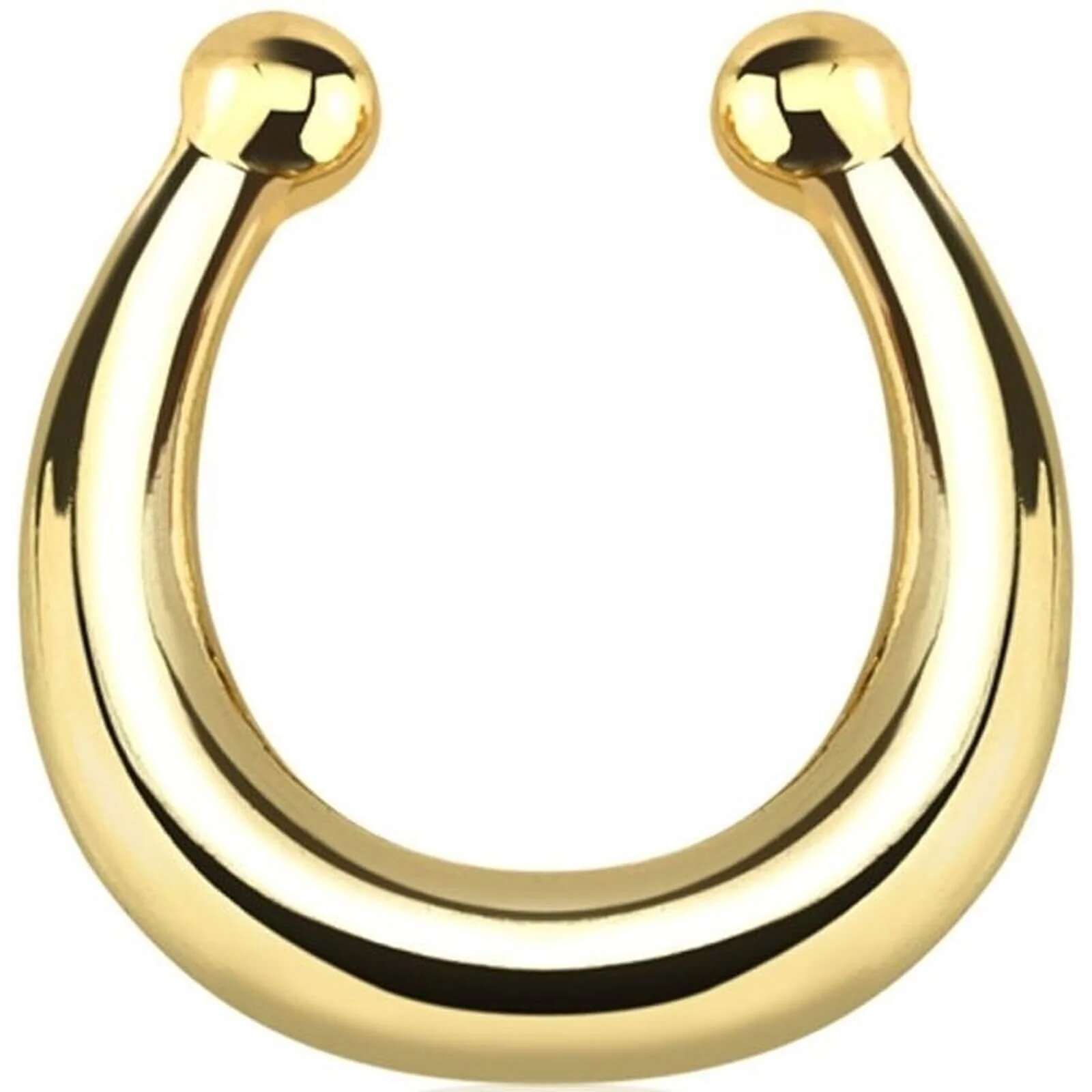 Fake Nasenpiercing Septum Biegbar