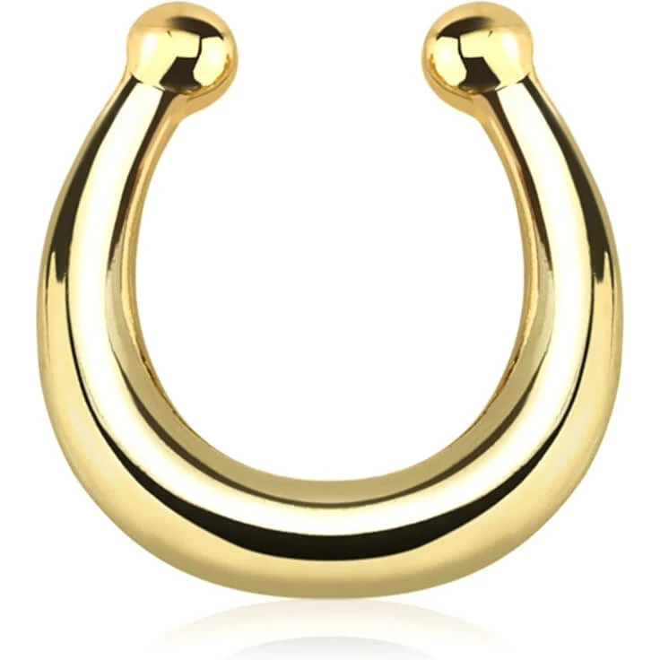 Fake Nasenpiercing Septum Biegbar - Image 2