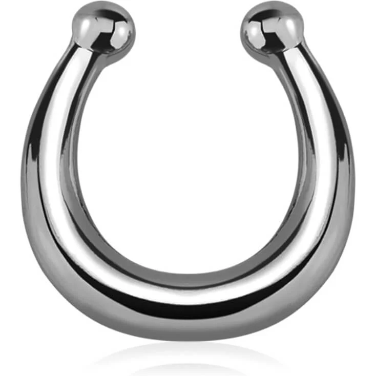Fake Nasenpiercing Septum Biegbar - Image 3