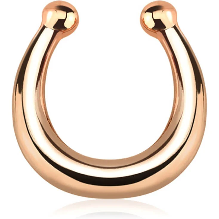 Fake Nasenpiercing Septum Biegbar - Image 5