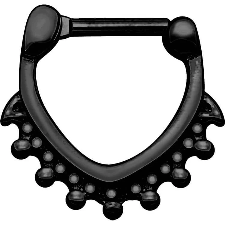 Septum Piercing Clicker Dreieck Clicker