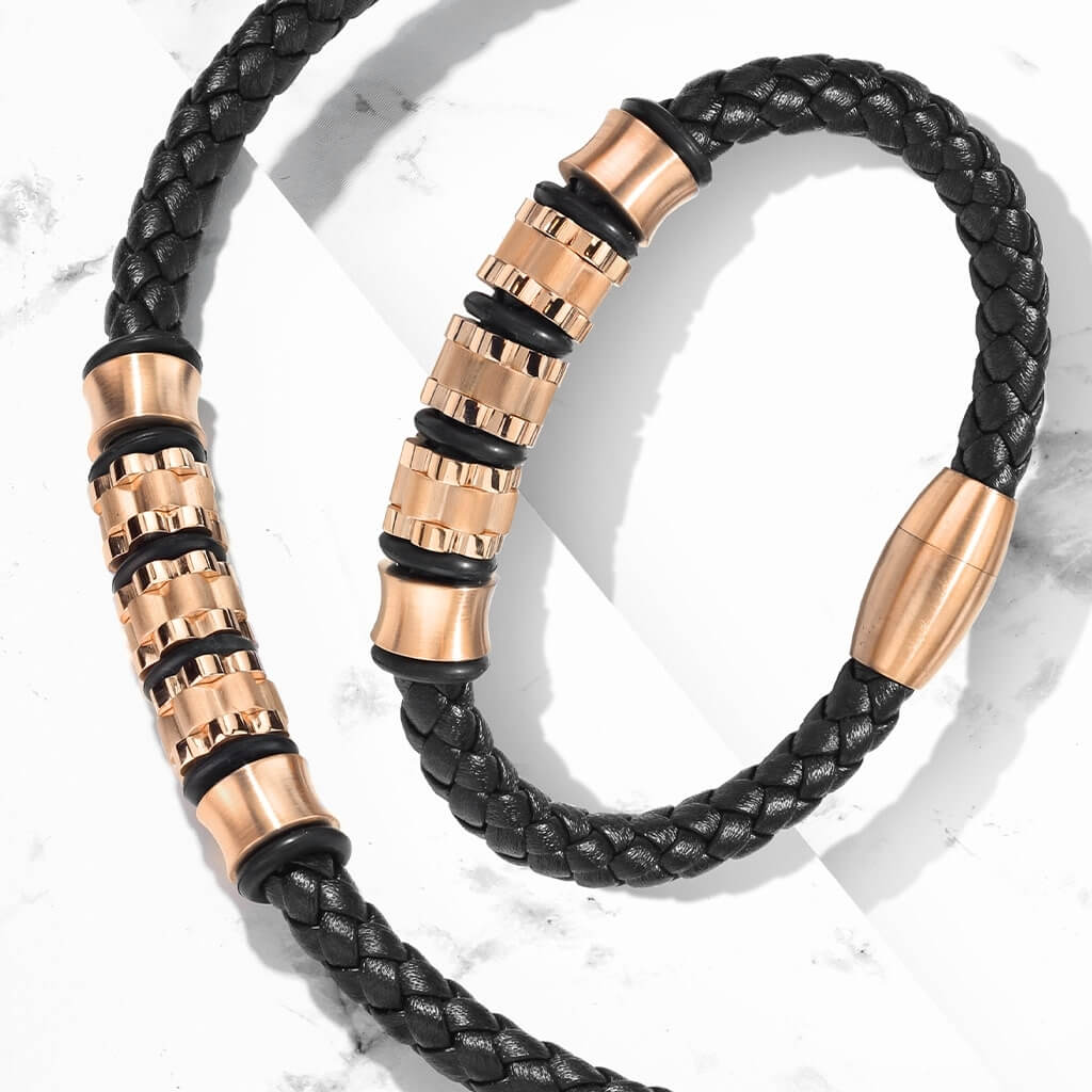 Schwarz Roségold Magnet - Image 3
