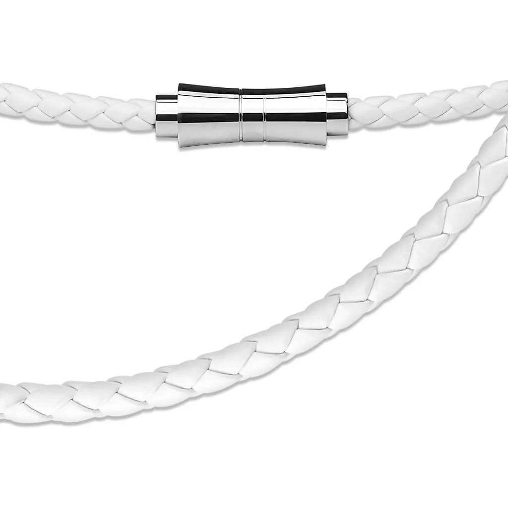 Weiß Geflochten Magnet