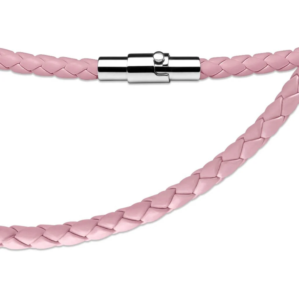Pink Geflochten Magnet