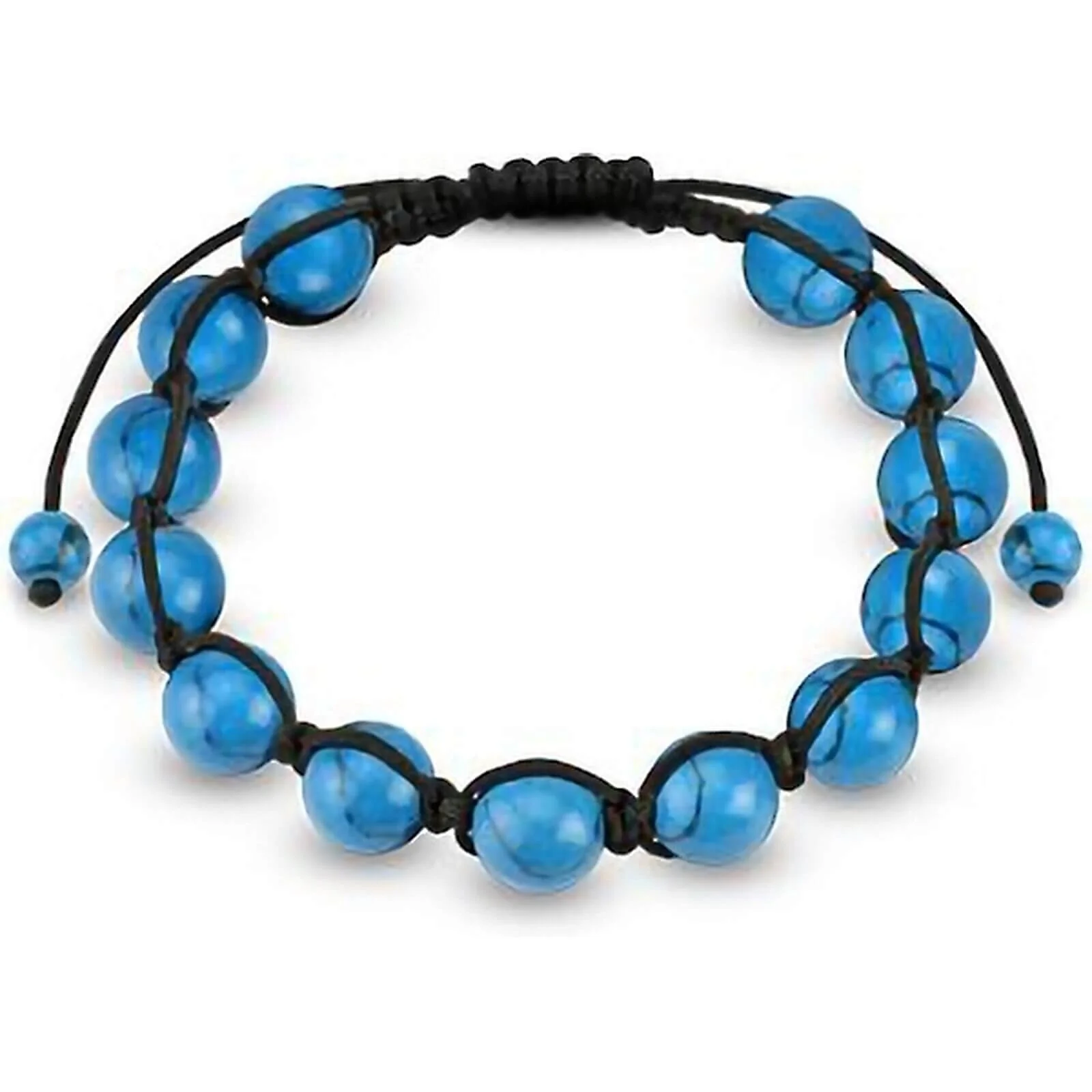 Armband Perlen Halbedelstein Türkis