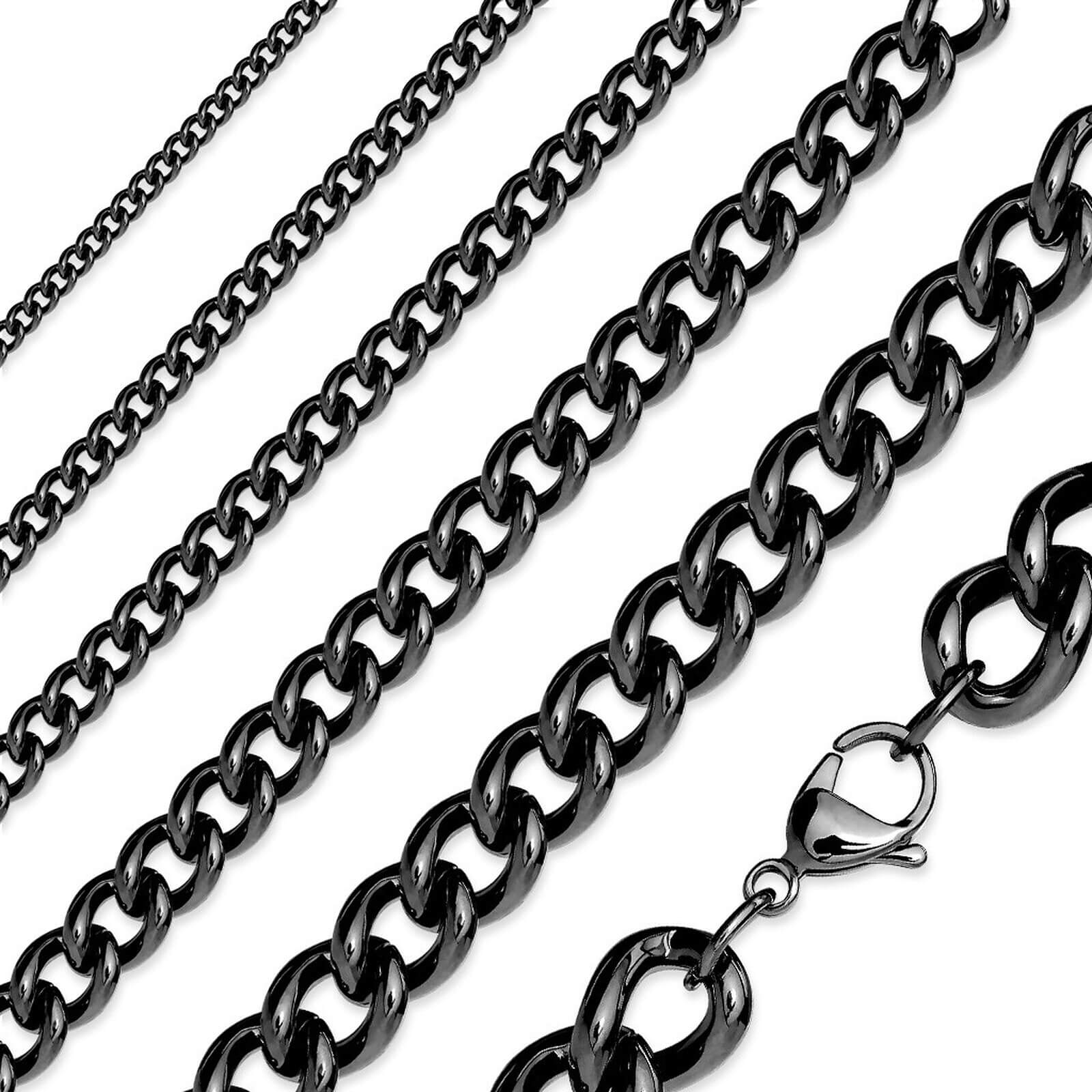 Halskette Kette Schwarz