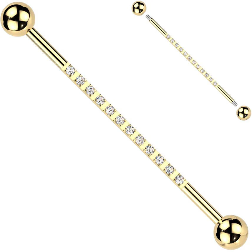 Titan Industrial Barbell Zirkonia - Image 2