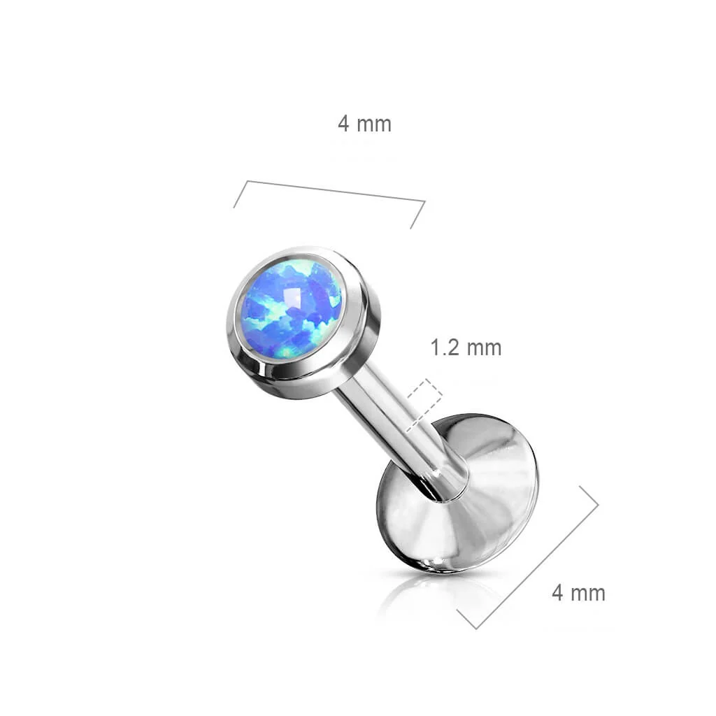 Titan Labret Opal Rund Innengewinde - Image 2