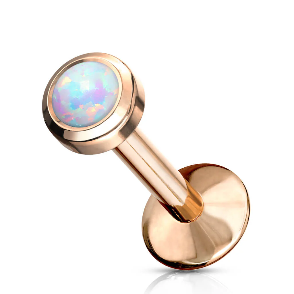 Titan Labret Opal Rund Innengewinde - Image 7