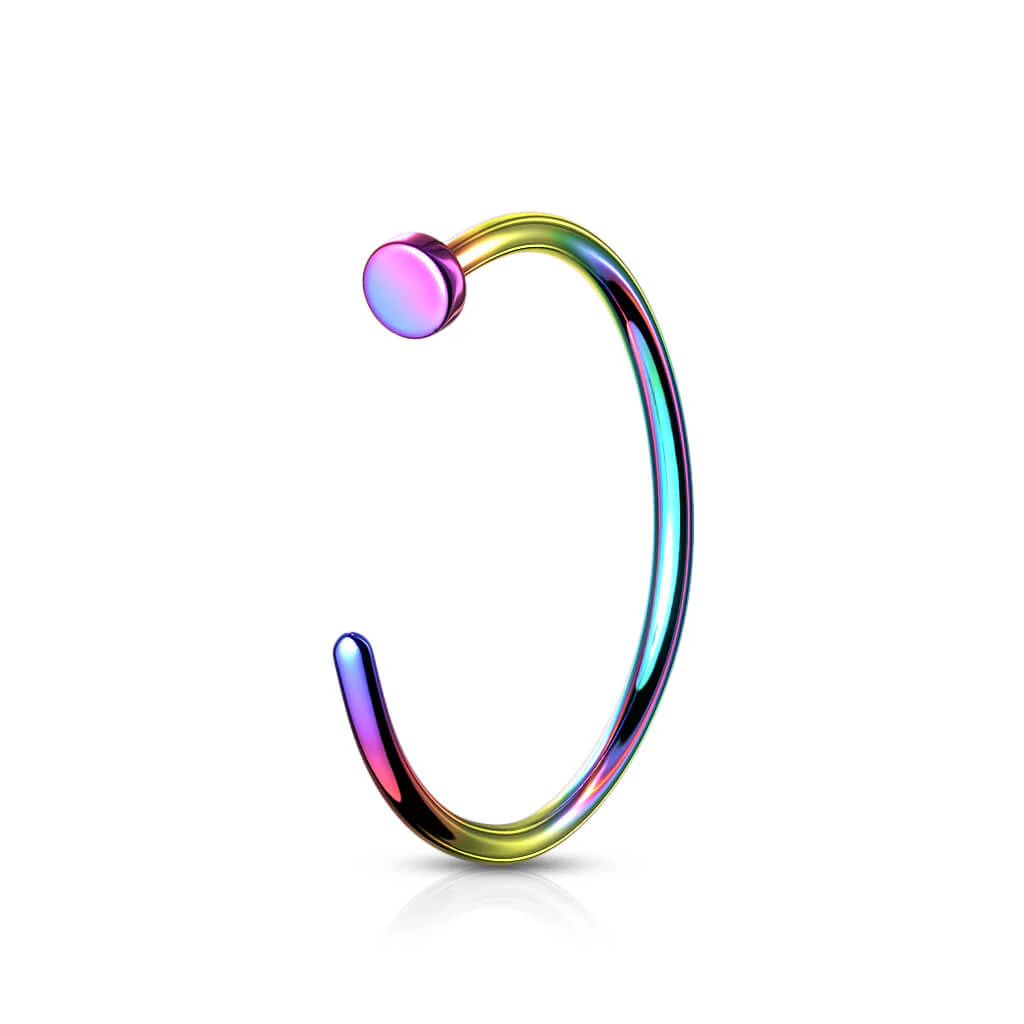 Nasenstecker Hoop Halber Hoop Ring - Image 7