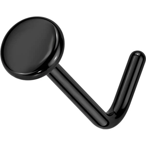 Nasenstecker L-Form Flach Rund - Image 3
