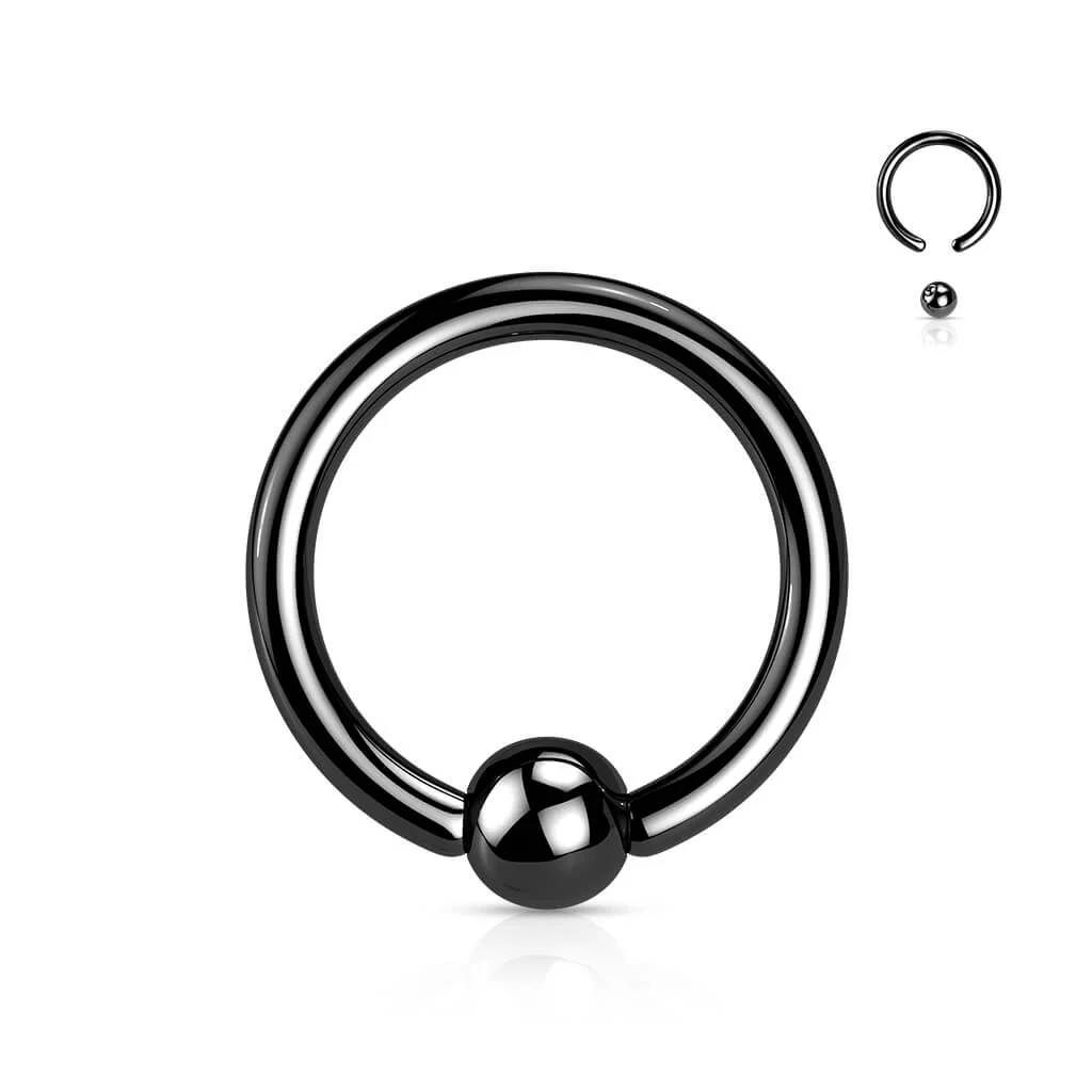 Titan Ring Kugel PVD Klemmkugelring - Image 4
