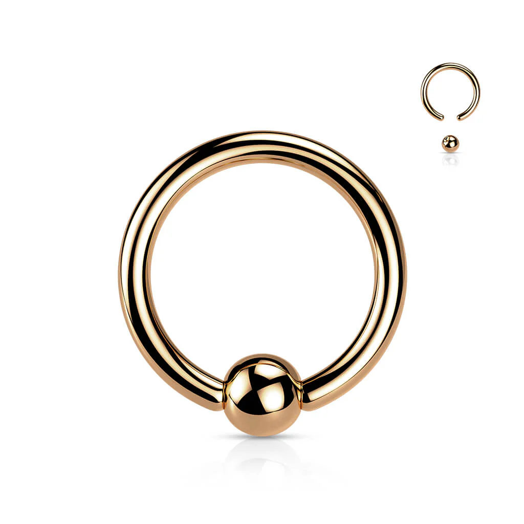 Titan Ring Kugel PVD Klemmkugelring - Image 6