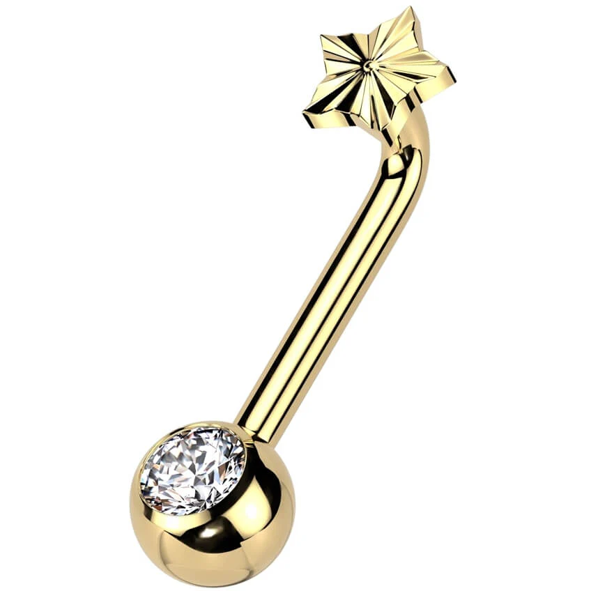 Titan Christina Piercing Stern Innengewinde - Image 4