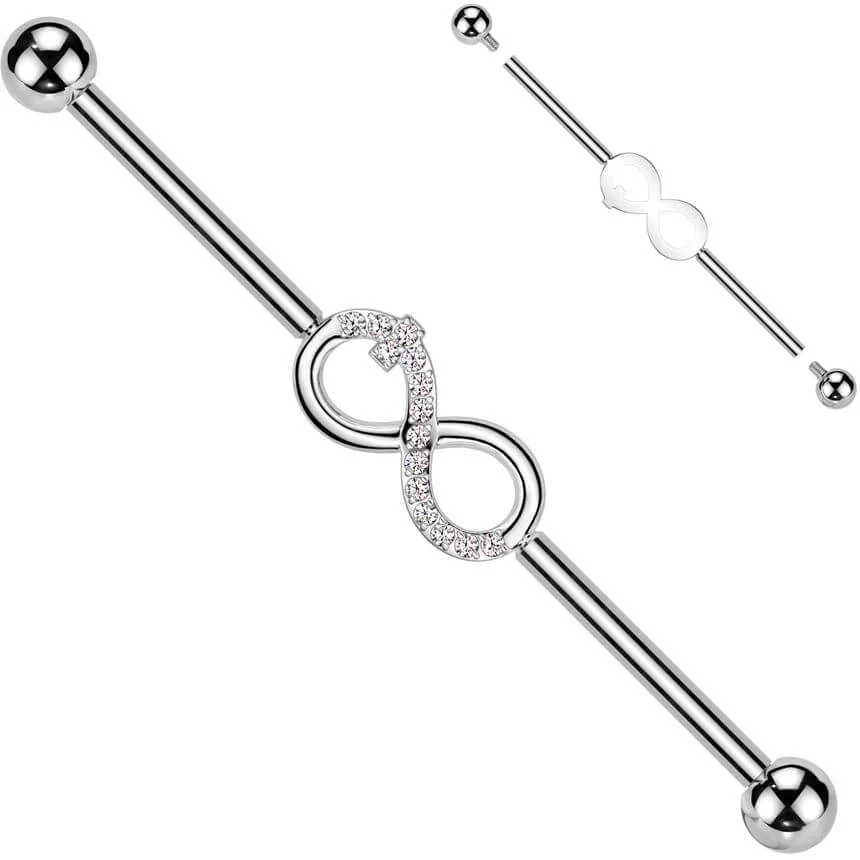 Titan Industrial Barbell Ewigkeit Zirkonia Innengewinde - Image 3