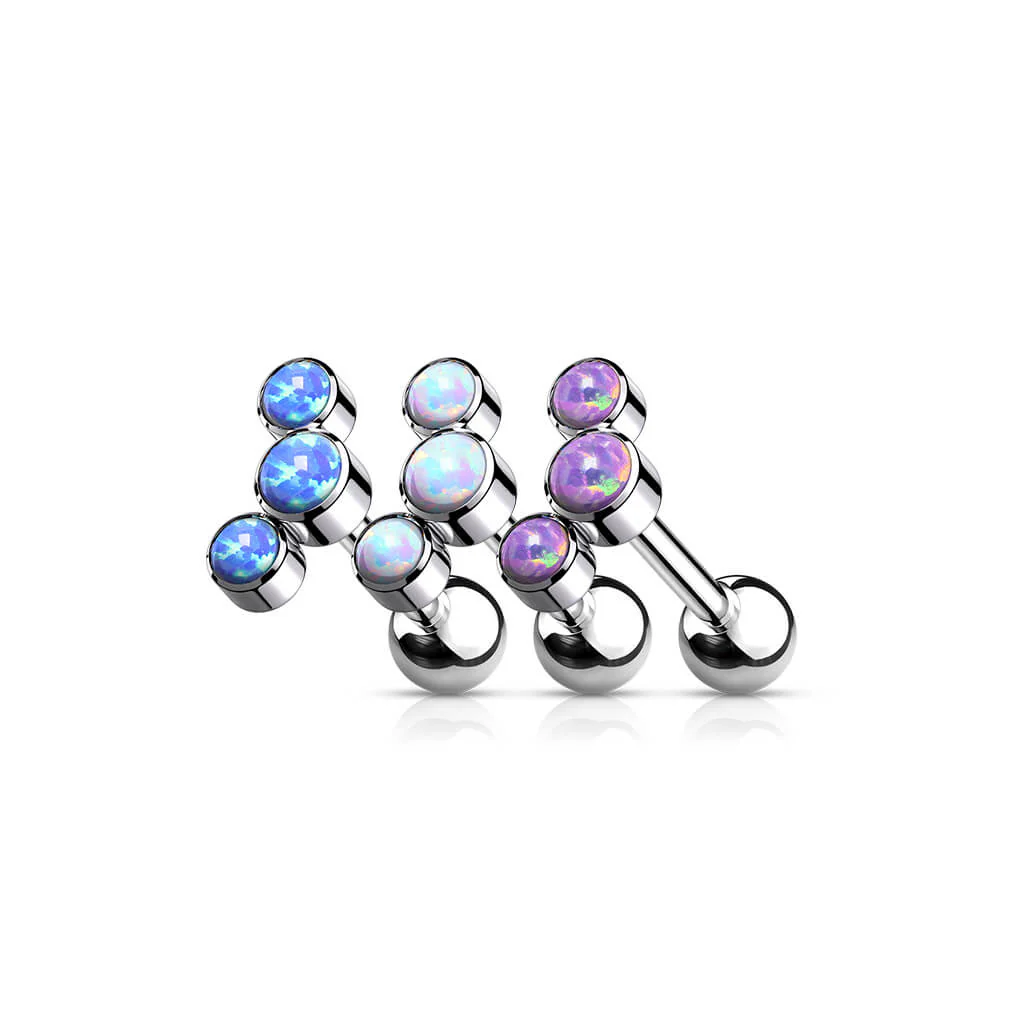 Titan Barbell 3 Opal Silber Innengewinde - Image 5