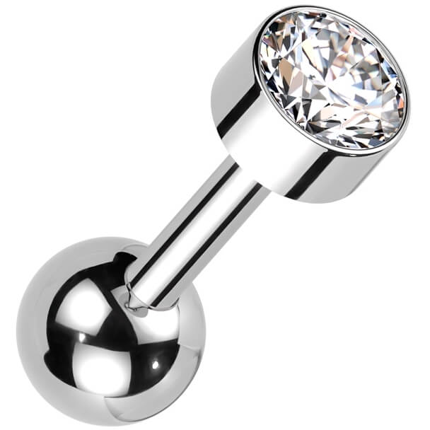 Titan Barbell Rund Zirkonia Innengewinde - Image 3