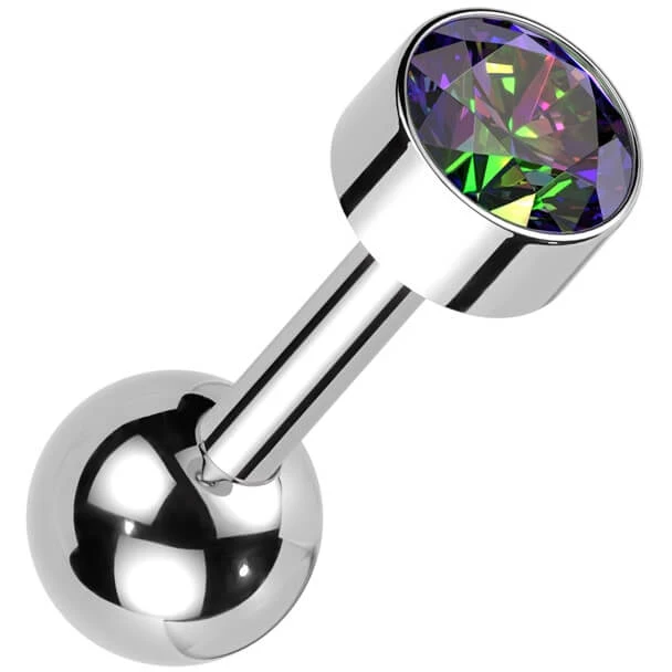 Titan Barbell Rund Zirkonia Innengewinde - Image 6