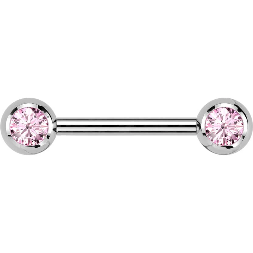 Titan Nippelpiercing Zirkona Innengewinde - Image 6