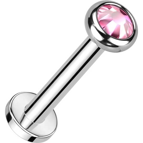 Titan Labret Zirkonia Opal Innengewinde - Image 10