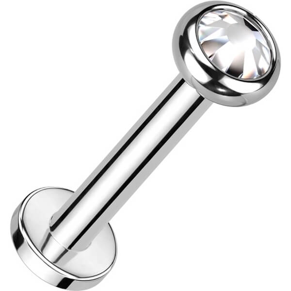 Titan Labret Zirkonia Opal Innengewinde - Image 3